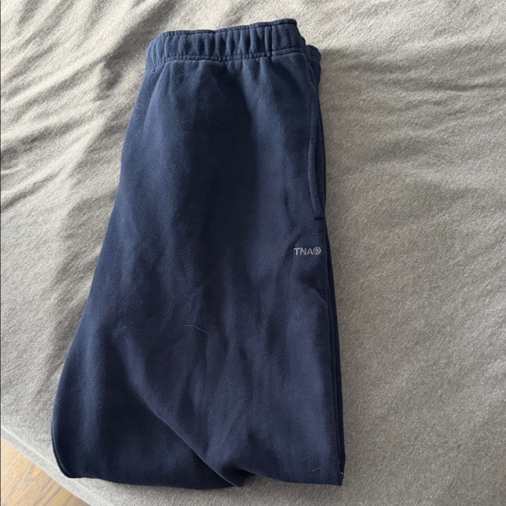 TNA Navy Blue Jogger Sweatpants